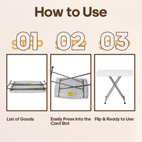 GlowitLian easy-clean HDPE surface resists spills and stains.