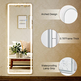 GLSLAND versatile mounting options: wall mount or freestanding setup