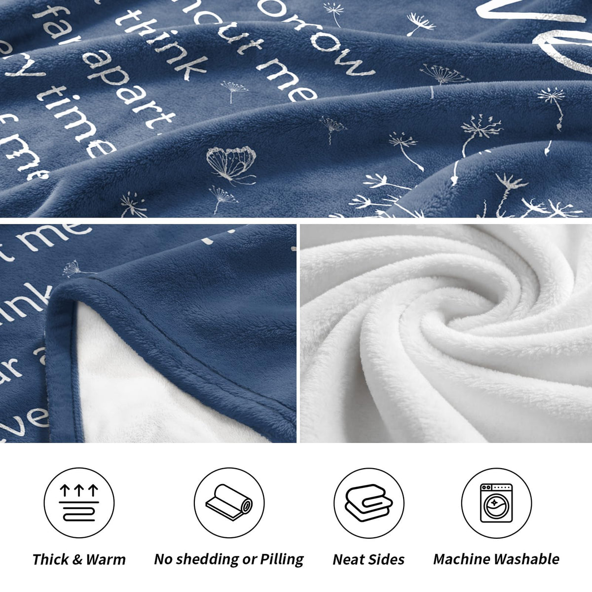 Glydein blanket arranged on bed and sofa, ready for cozy moments.