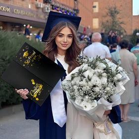 GMFrames graduation frame slots demonstrated for 4x6 photos with secure slide-in inserts