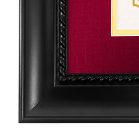 GMFrames UV protection acrylic cover safeguards documents from dust and moisture.