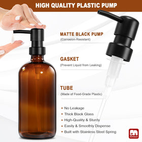 GMISUN set on bathroom vanity for stylish hand soap