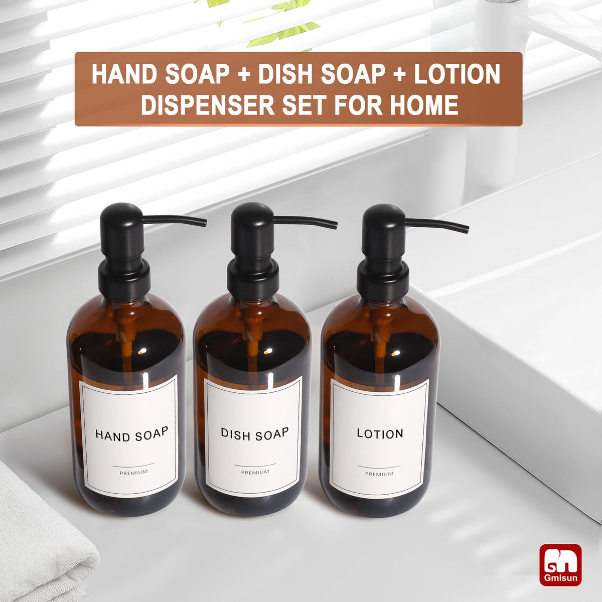 GMISUN display suits kitchen and bathroom with rustic, vintage, or modern style.