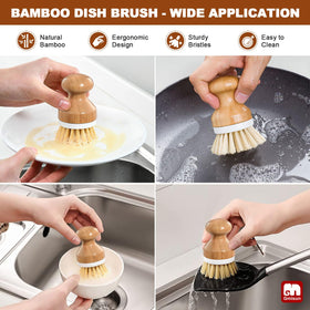 GMISUN kitchen sink set on counter ready for hand and dish soap