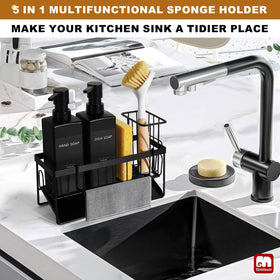 GMISUN rag rack promotes counter organization with removable design.