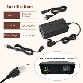 GnoTis replacement parts pack includes cord, adapter, and AC cord