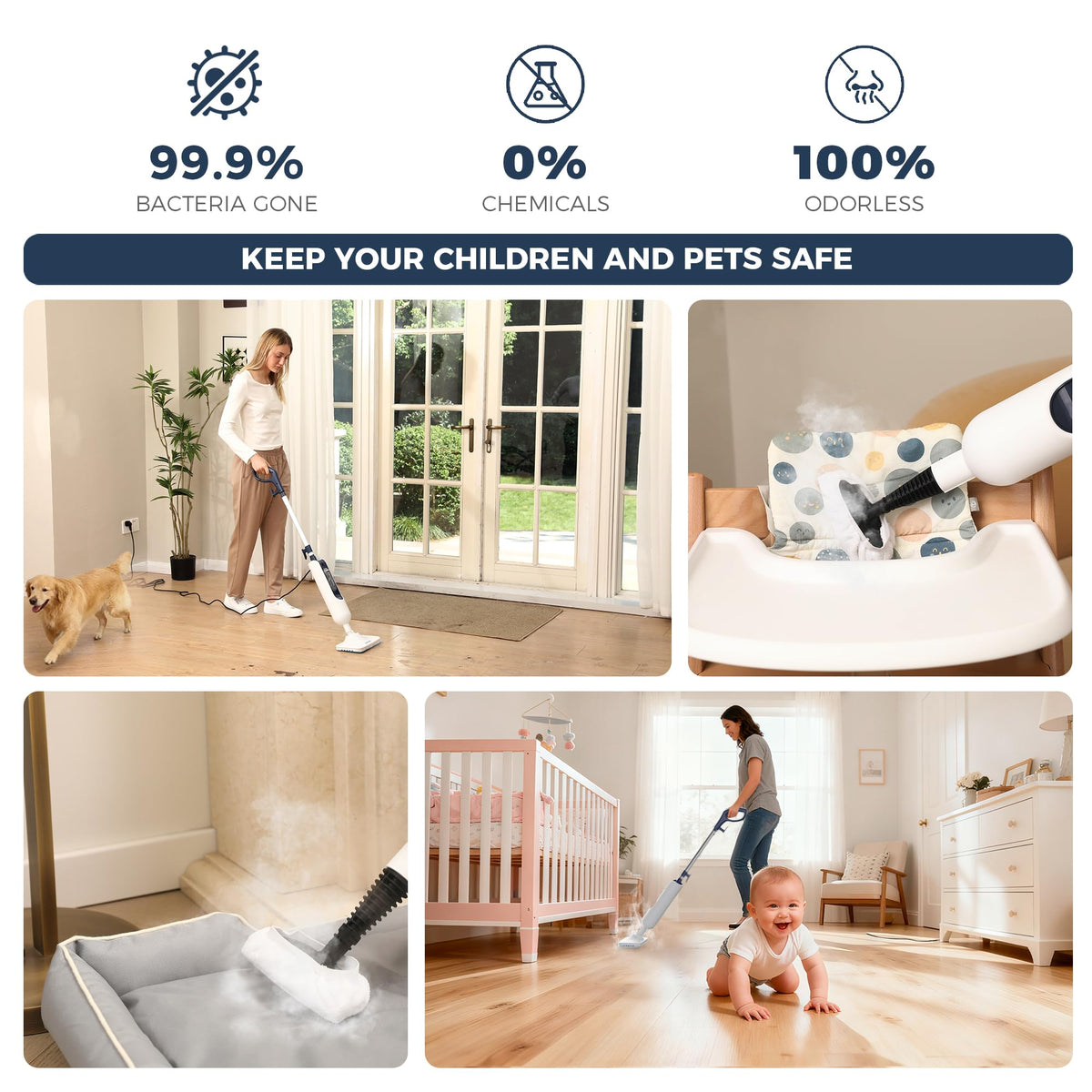 GOATCLEAN handheld attachment for deep-cleaning grout and upholstery