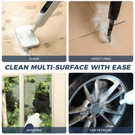 GOATCLEAN unit ready in 20 seconds for quick spot cleaning