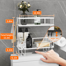 Godboat compact organizer fits small bathrooms and RVs without drilling.