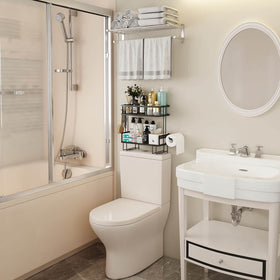 Godboat small-space bathroom saver helps declutter compact rooms.