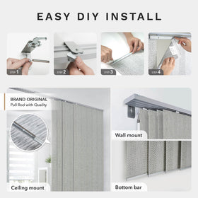 GoDear Design wall or ceiling mount option for flexible installation