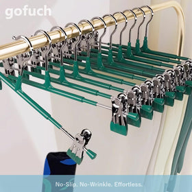 Gofuch sturdy clip design grips fabrics without leaving marks.