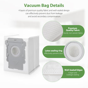 GOFWE Roomba j7/j7Plus bags enabling efficient debris containment.