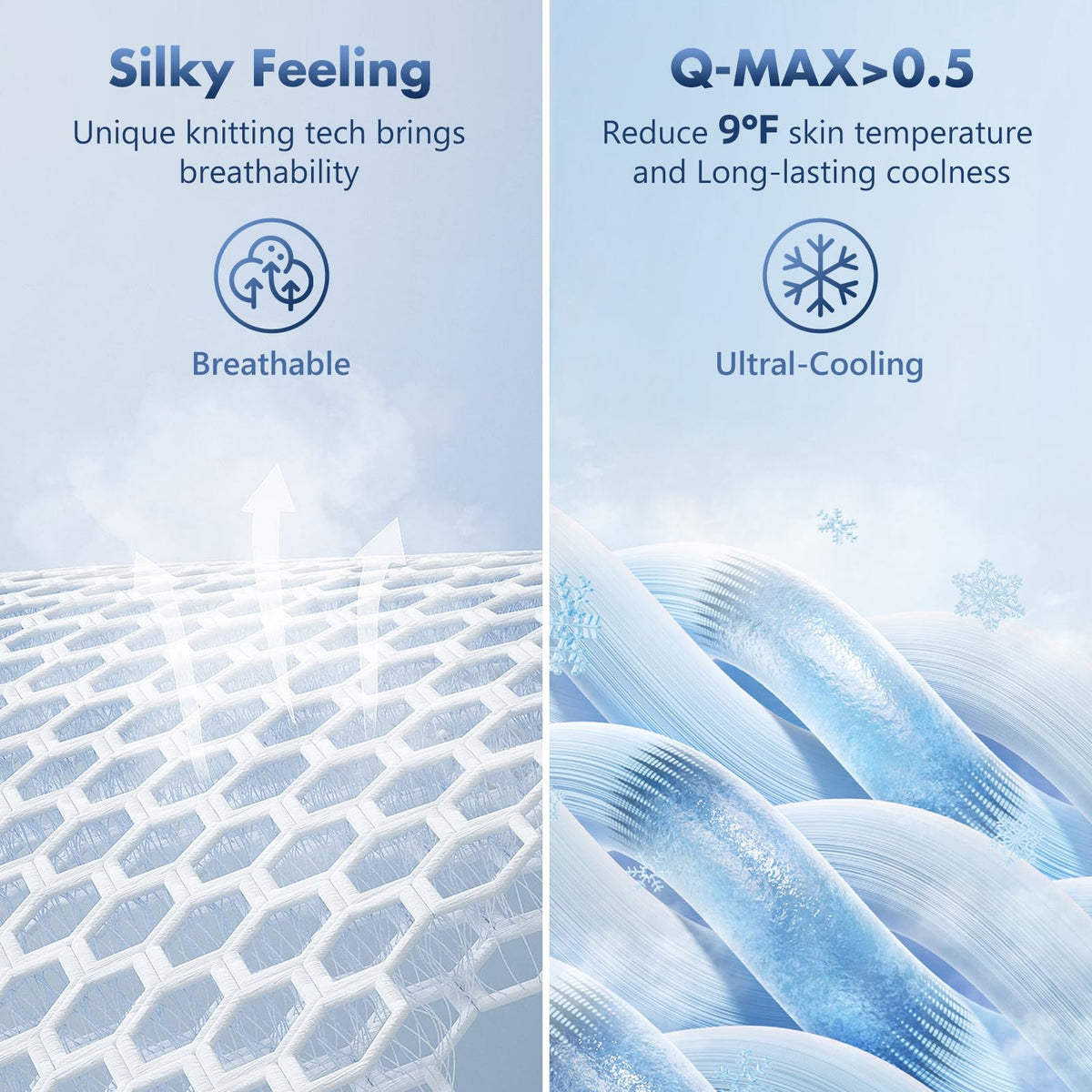 GOHERO double-sided Arc-Chill 3.0 fabric for rapid heat dissipation