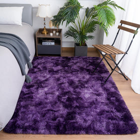 Goideal faux fur shag for living room adds luxurious warmth and style.