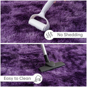 Goideal rug unfolds from packaging into a fluffy, inviting surface.
