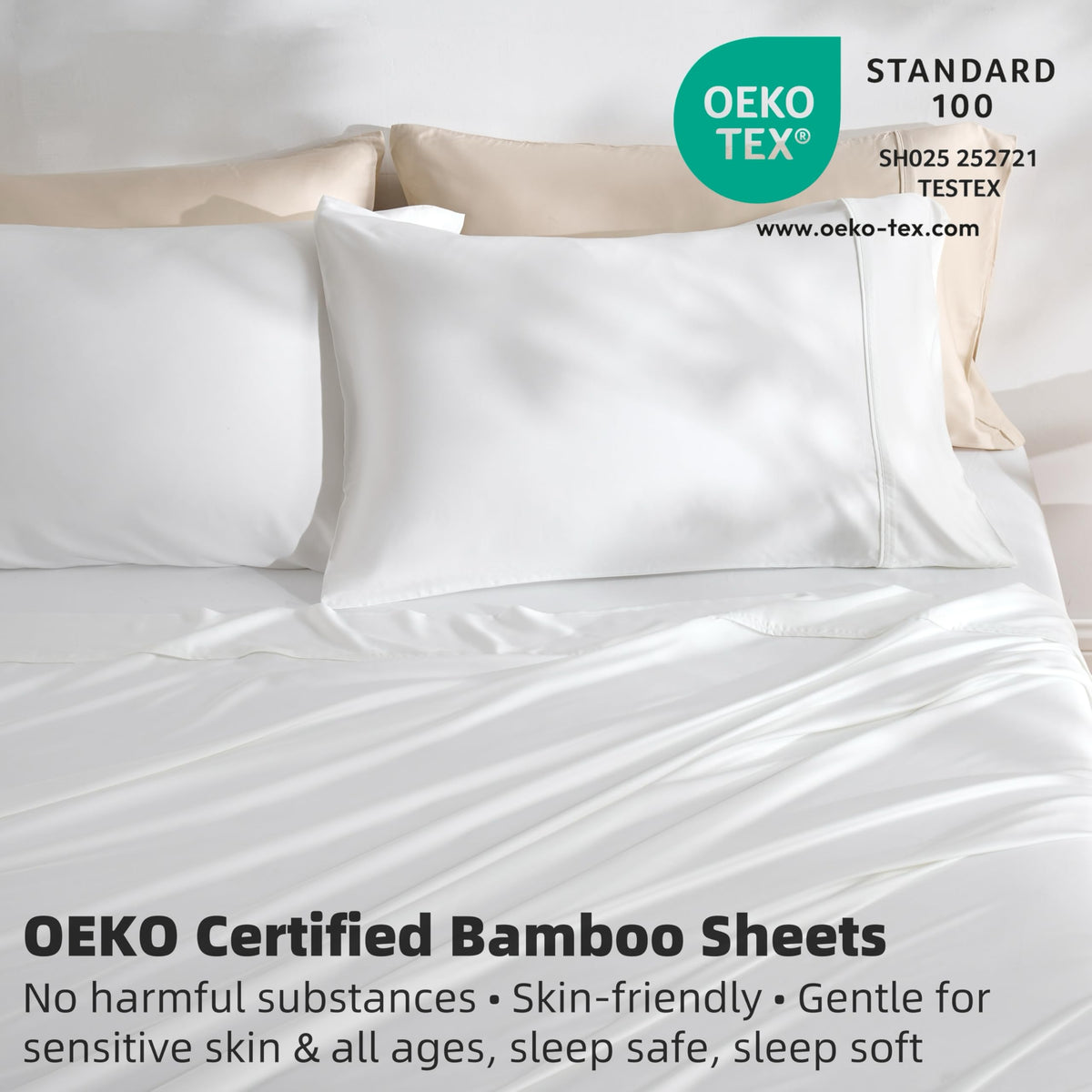 GOKOTTA corner straps and elastic keep sheets snug.