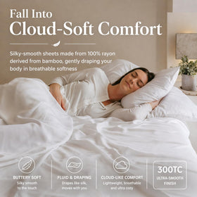 GOKOTTA deep-pocket fitted sheet fits 10 to 16 inch mattresses securely.