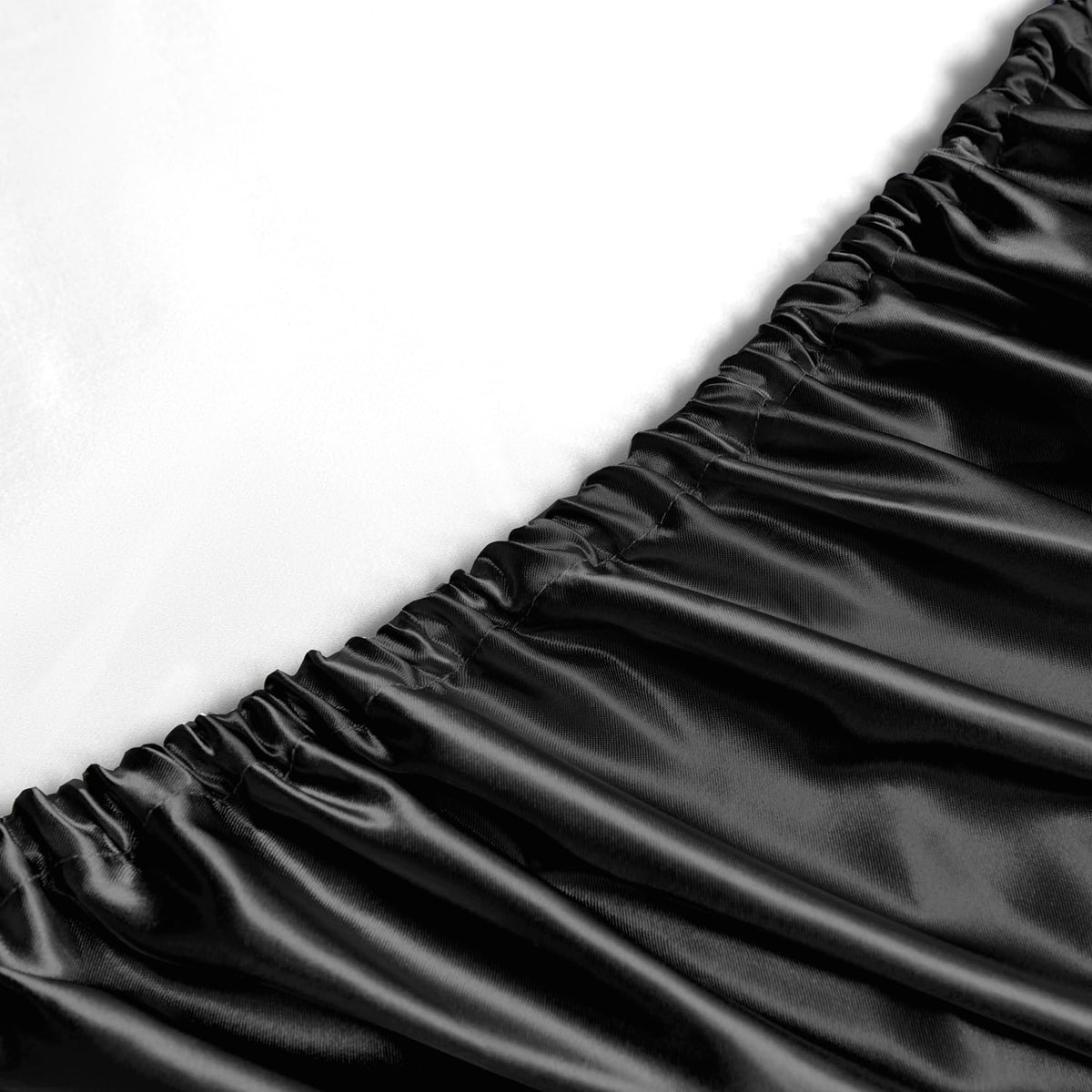 GOLAL satin sheets queen machine-wash care for easy upkeep.