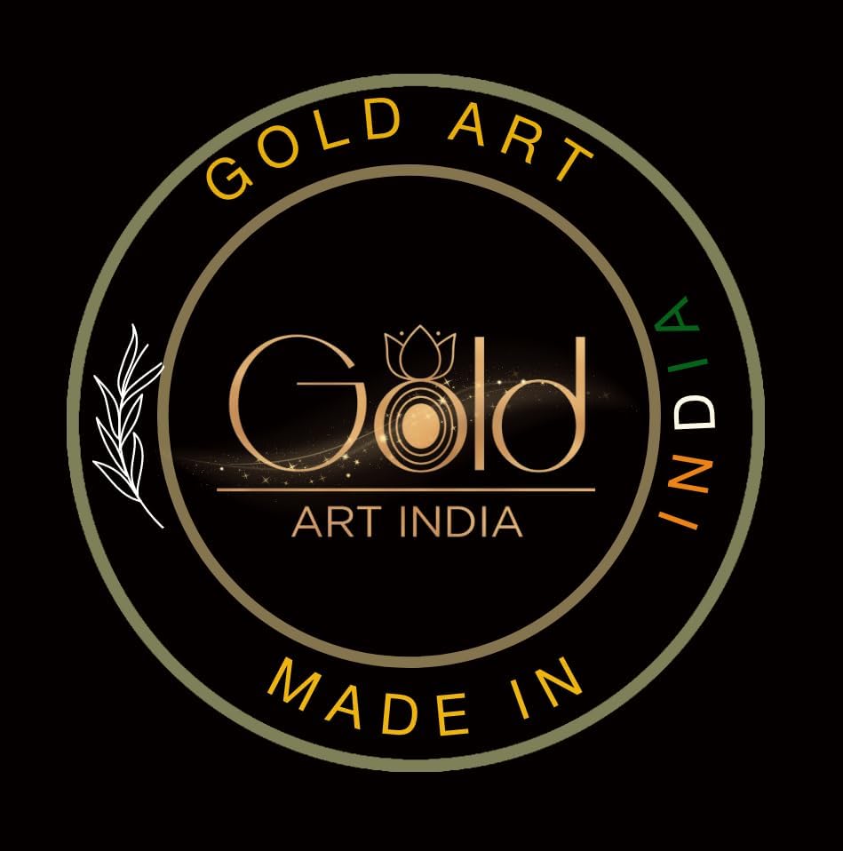 Gold Art India Ganesha idol presented as a gift-ready keepsake.