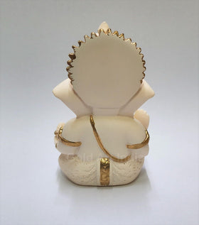Gold Art India Ganesha idol as an elegant home decor accent.