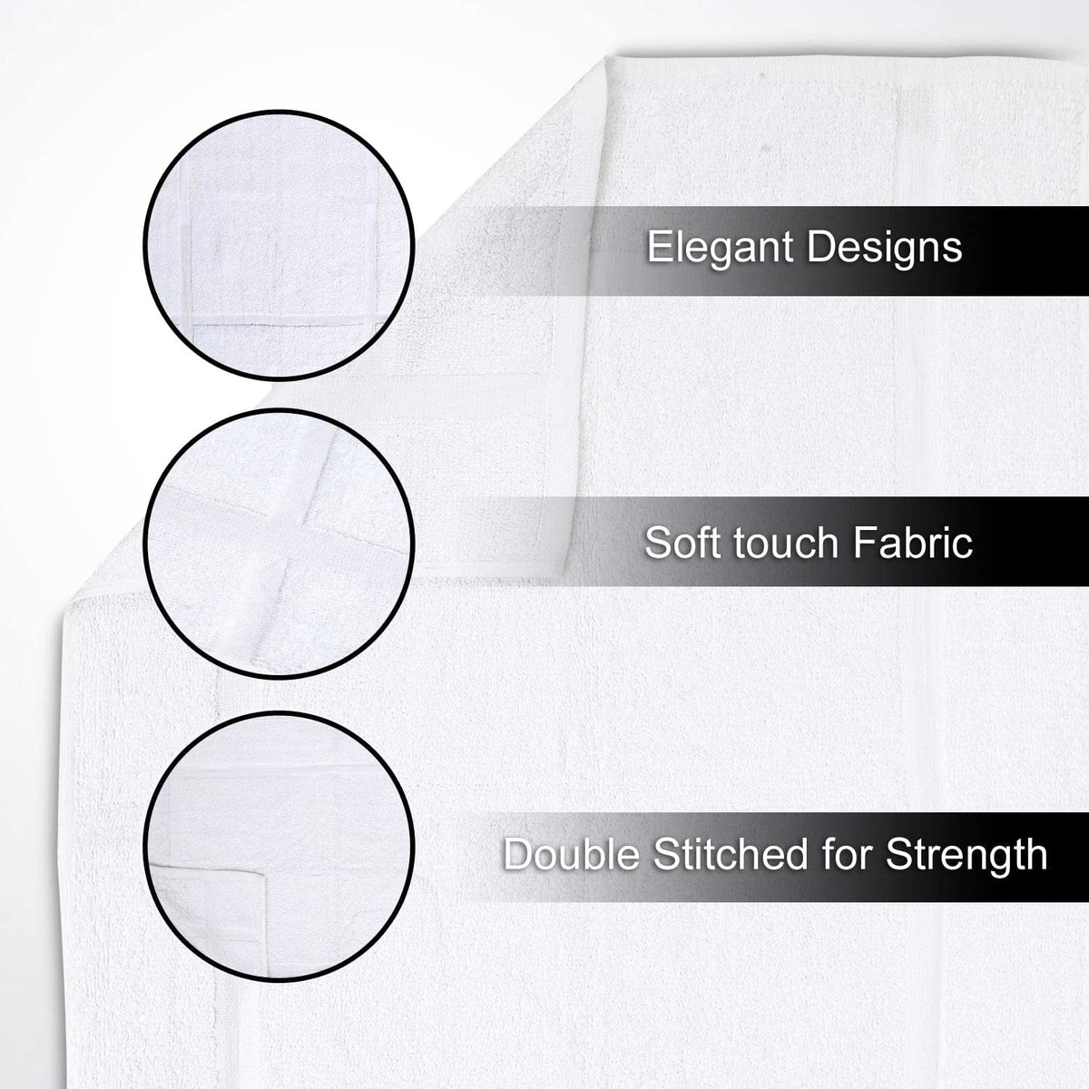 GOLD TEXTILES bath mat machine washable for easy care