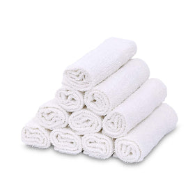 GOLD TEXTILES lightweight 12x12 towels ready for fast reuse