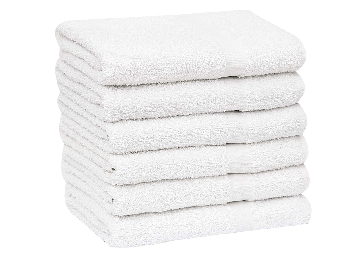 GOLD TEXTILES white towels stay clean after many washes