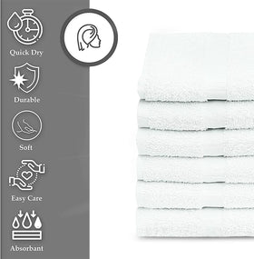 GOLD TEXTILES hotel-quality soft touch towel suitable for guest rooms.