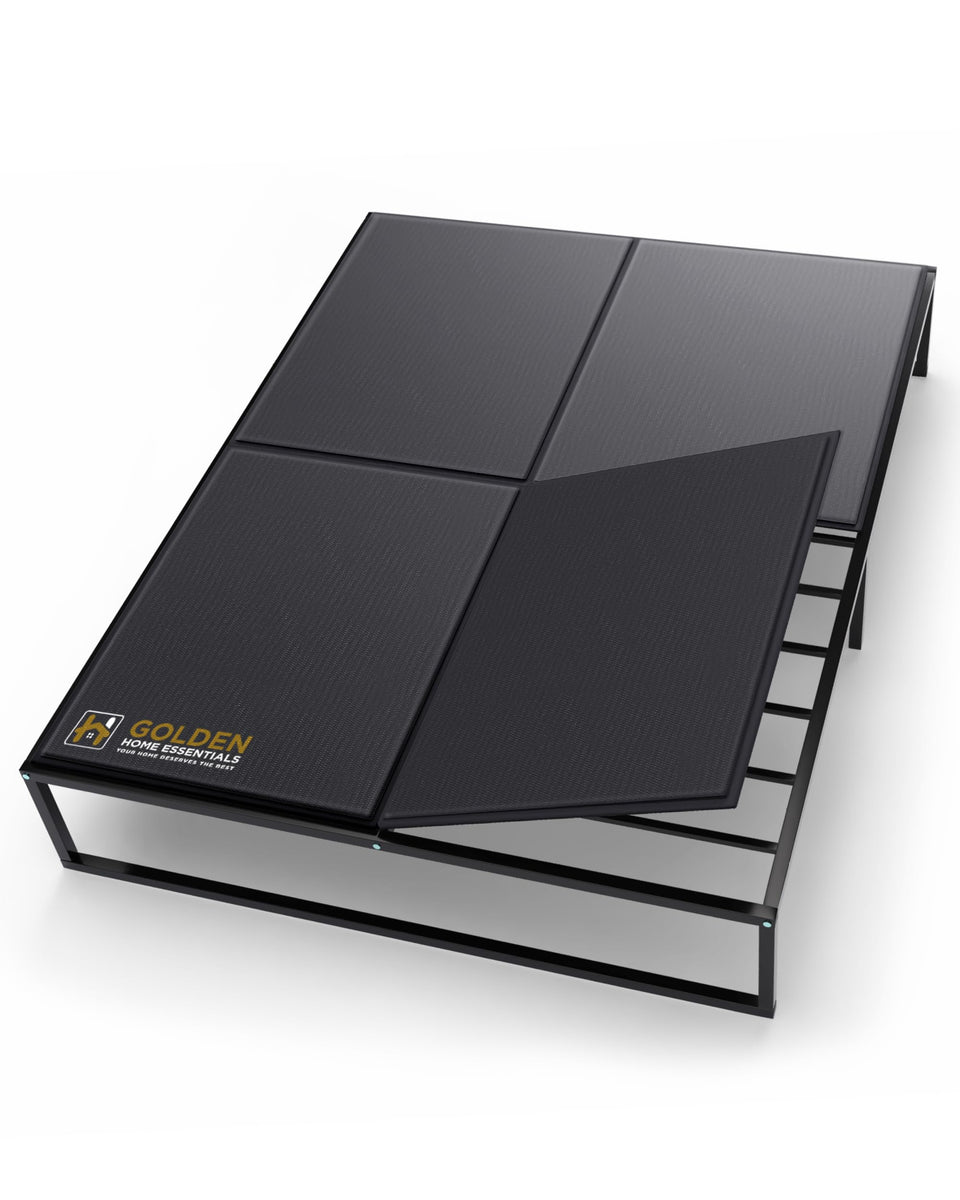 Golden Home Essentials premium bunkie board 54x75 provides low-profile full-size support.