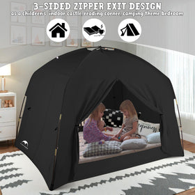 GOLDEN MARS bed tent easy setup highlights quick assembly in minutes
