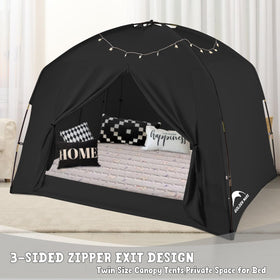 GOLDEN MARS bed tent three doors offer easy entry and privacy