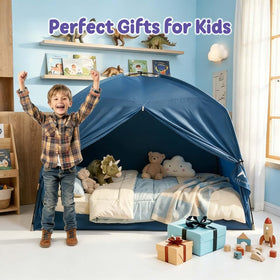 Golden Mars dream tent offers a cozy reading nook and imaginative play
