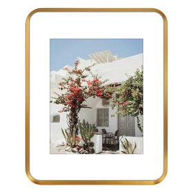 Golden State Art 11x14 bronze-gold frame with matte finish and glass front for elegant display
