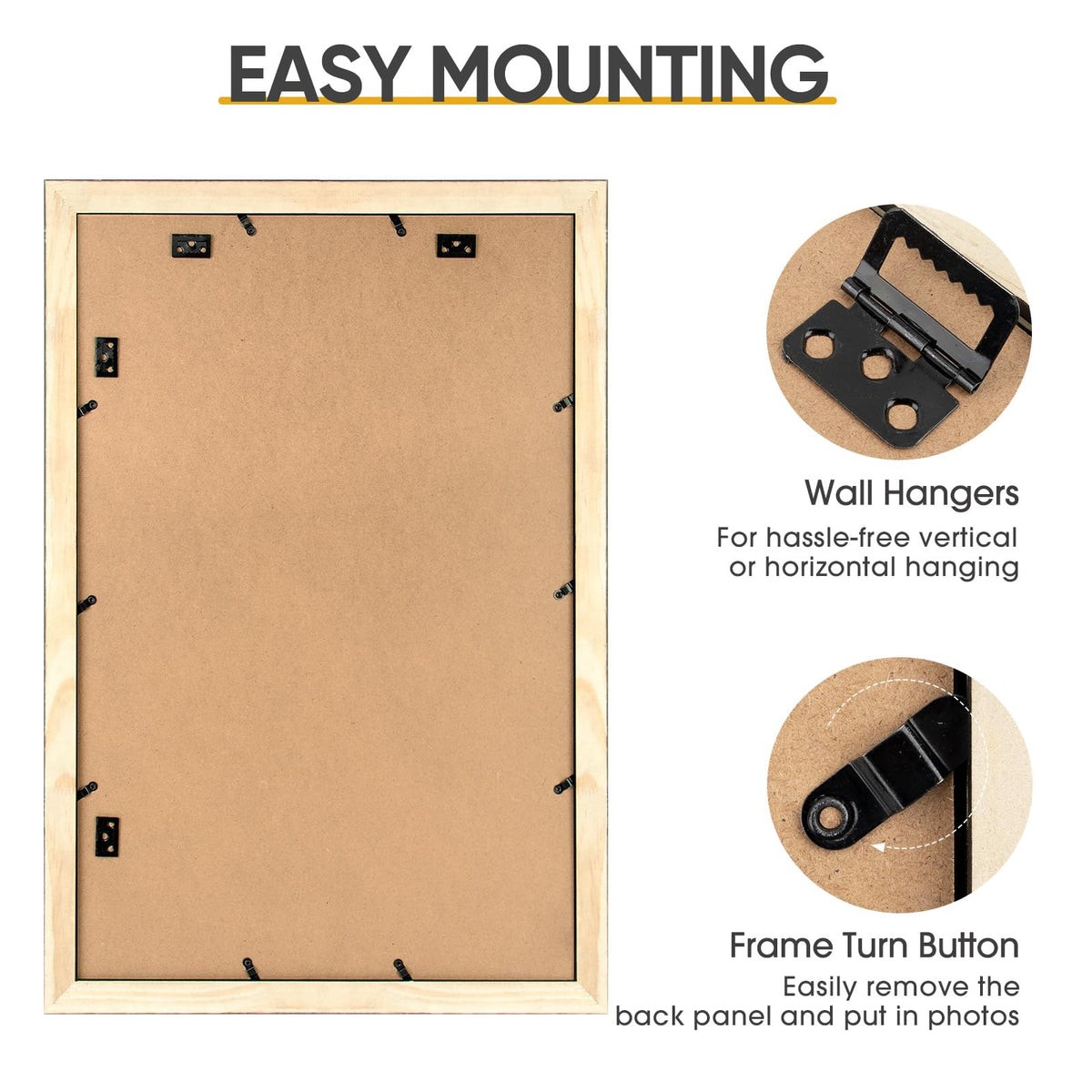 Golden State Art 16x24 frame vertical display showcasing space-saving wall arrangement