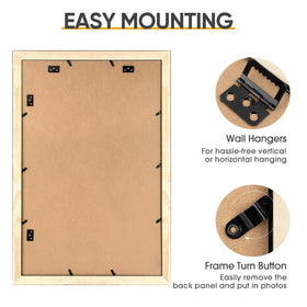 Golden State Art 16x24 frame vertical display showcasing space-saving wall arrangement