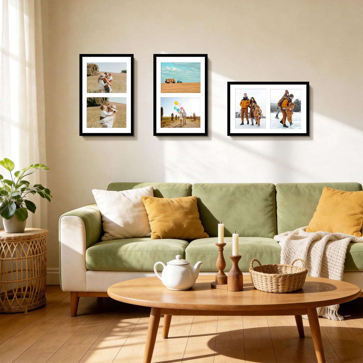Golden State Art bevel-cut mat adds subtle depth.
