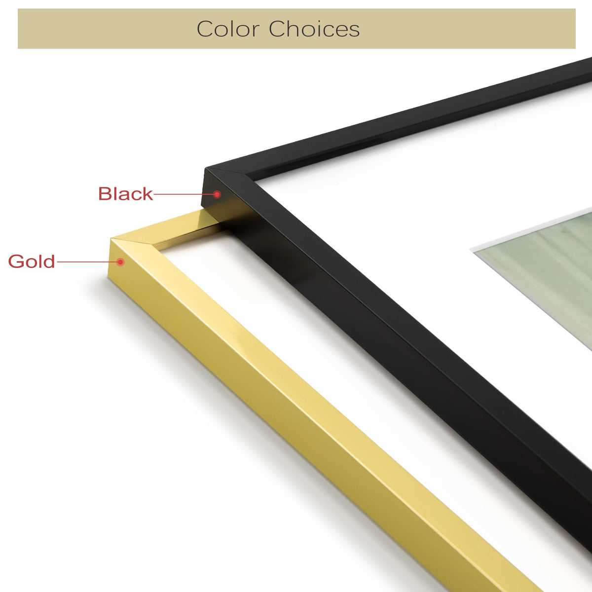 Golden State Art easy-load frame for quick photo swaps
