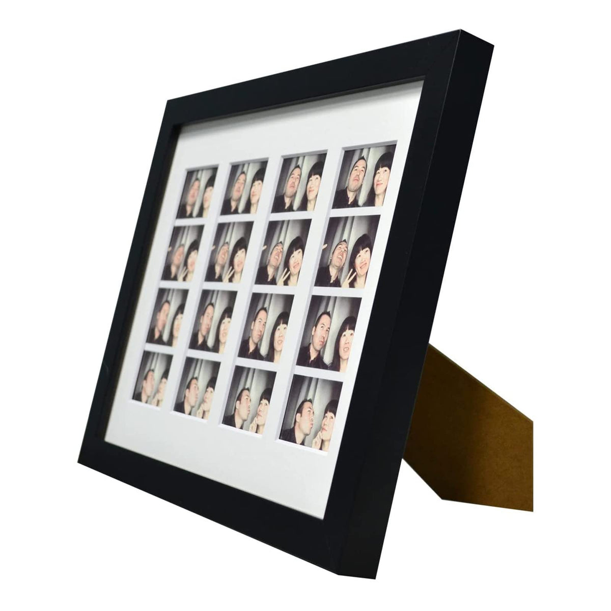 Golden State Art frame without mat for 8.5x11 photos, clean display.