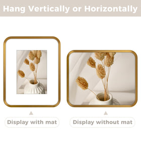 Golden State Art durable aluminum frame protects photos from dust.