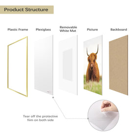 Golden State Art hangers show vertical or horizontal wall mounting options