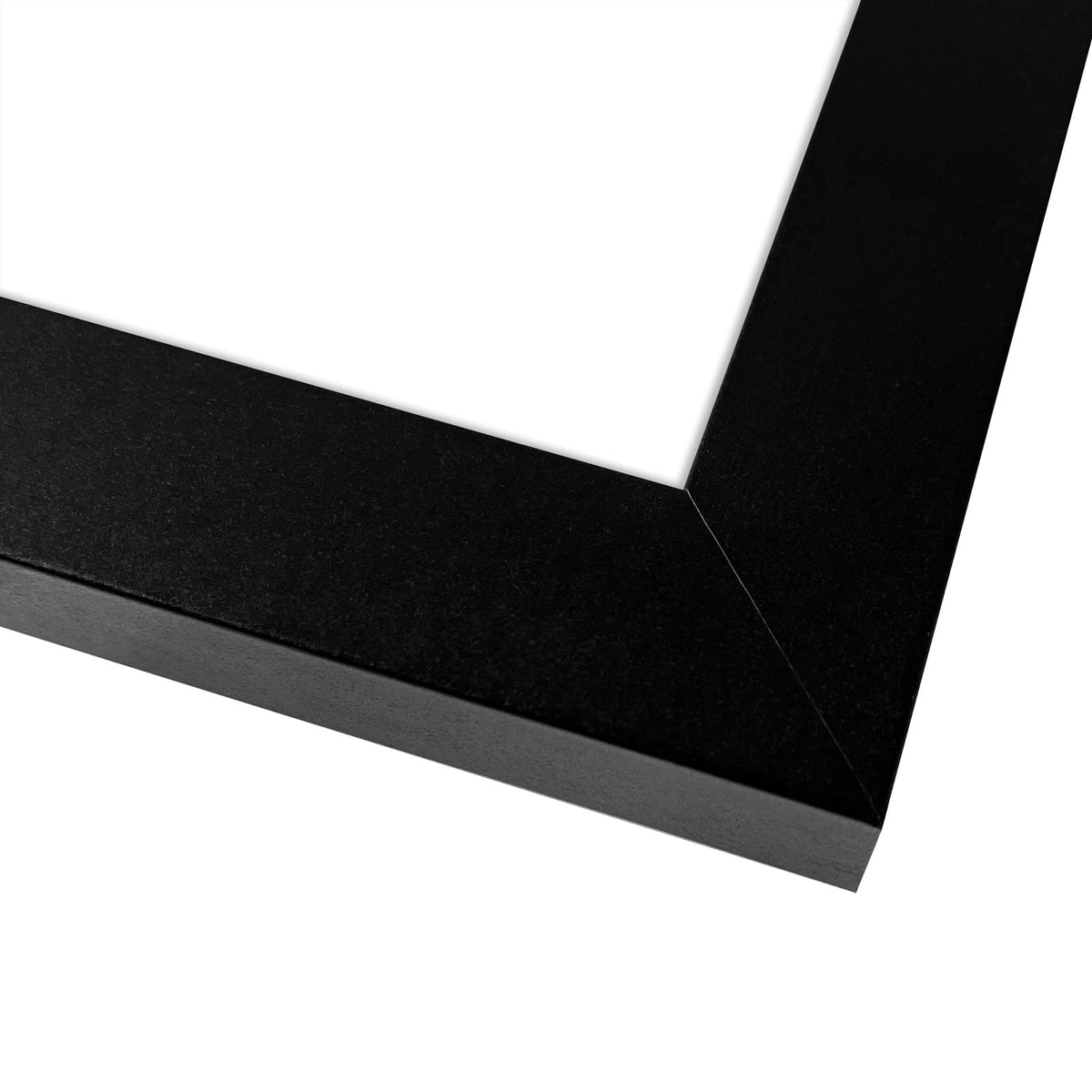 Golden State Art frame offers vertical or horizontal mounting with hangers.
