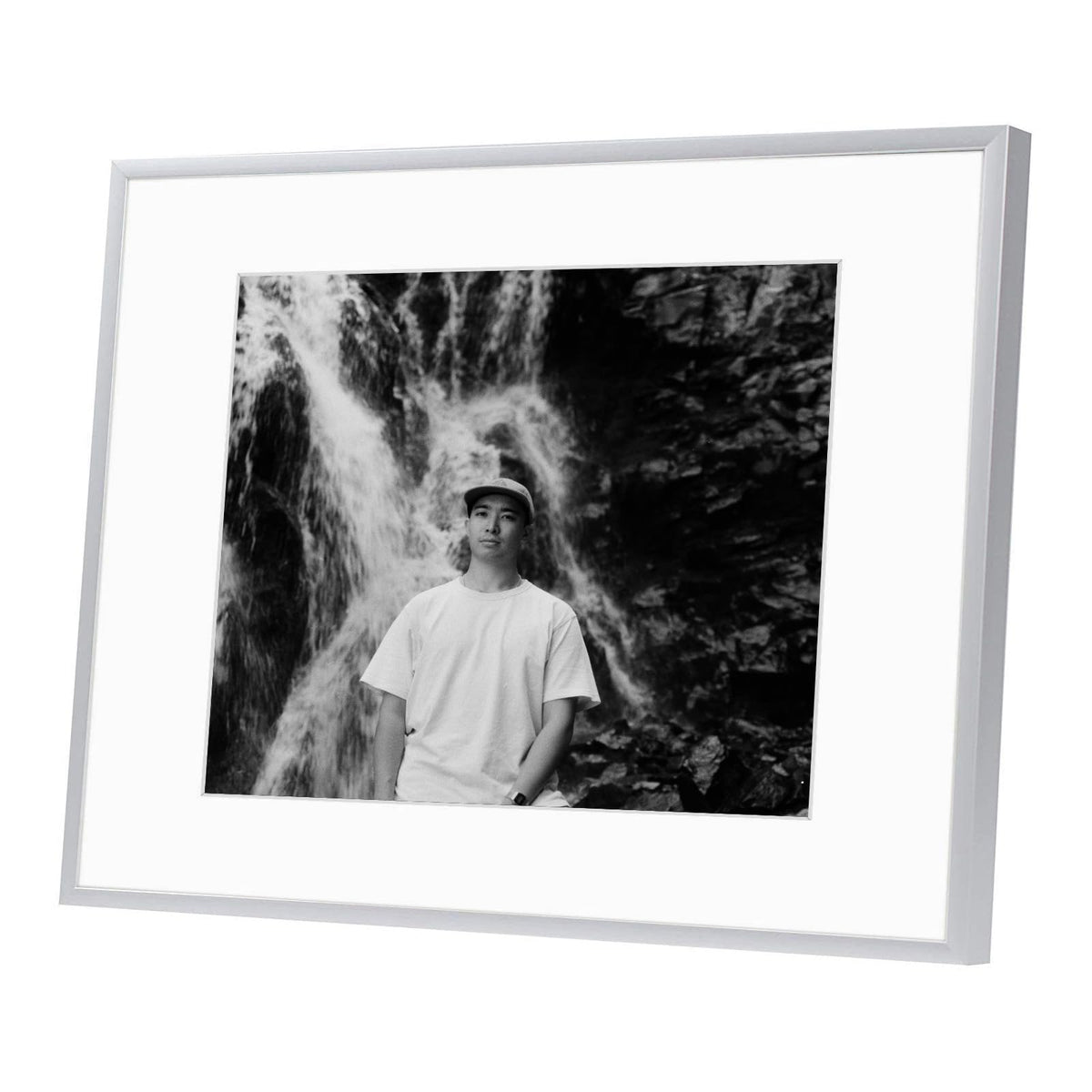 Golden State Art frame with removable mat for flexible 8x10 photo display.
