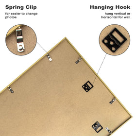 Golden State Art scratch-resistant plastic surface maintains photo clarity