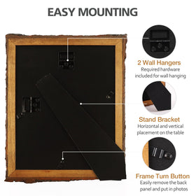 Golden State Art vertical or horizontal mounting for versatile layouts.