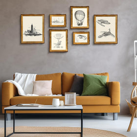 Golden State Art vertical gallery setup emphasizes versatile hanging options.