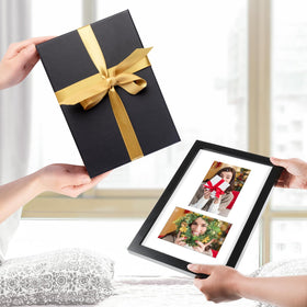 Golden State Art gift-ready black frame adds elegant décor and sentiment.