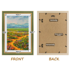 Golden State Art plexiglass front keeps photos protected during daily handling.