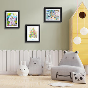 Golden State Art MDF frame offers durable kid friendly finish