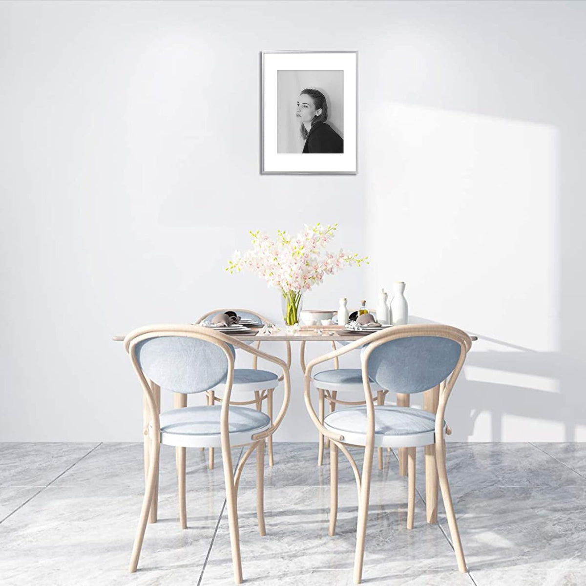 Golden State Art 11x14 outer dimensions offer a sleek gallery look.